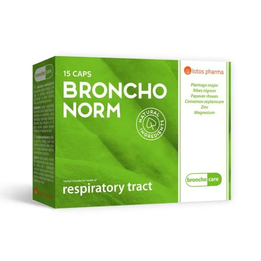 Bronchonorm Caps 15 kapsulių