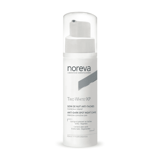 NOREVA naktinis pigmentines dėmes šalinantis kremas TRIO WHITE XP 30 ml