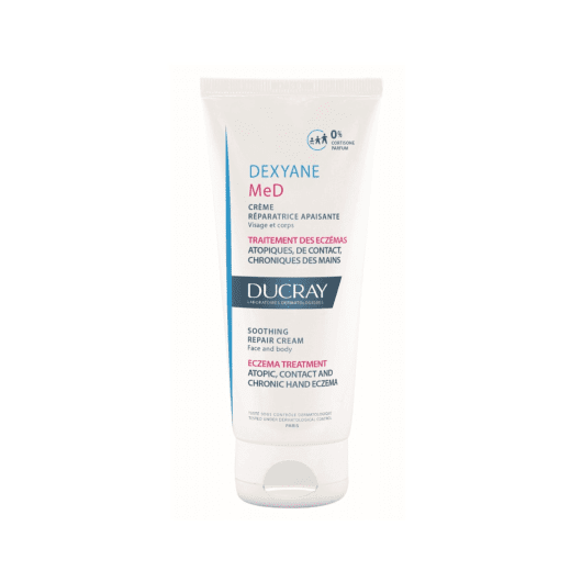 DUCRAY veido ir kūno odos kremas nuo atopinio, kontaktinio ir rankų lėtinio dermatito DEXYANE, nuo 3 mėn., 100 ml