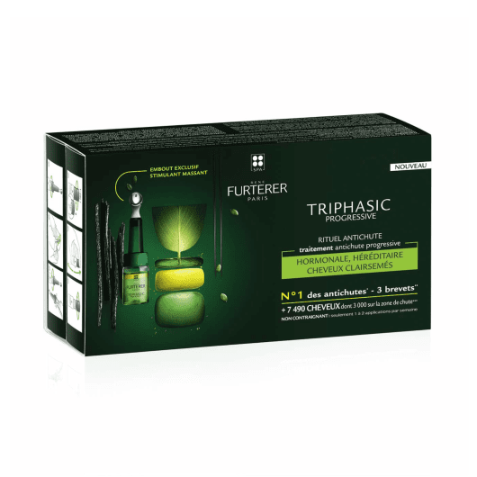 RENE FURTERER TRIPHASIC serumas progresuojančiam plaukų slinkimui, N8 x 5.5 ml