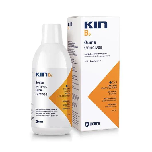 KIN B5 burnos skalavimo skystis, 500 ml