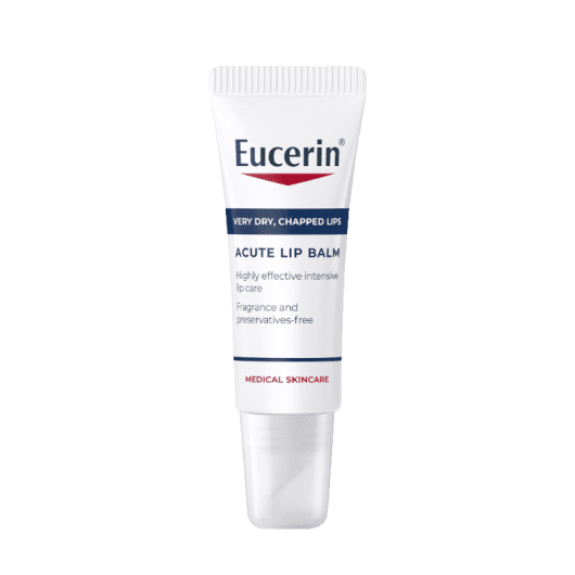 EUCERIN UreaRepair lūpų balzamas sausoms lūpoms, 10 ml