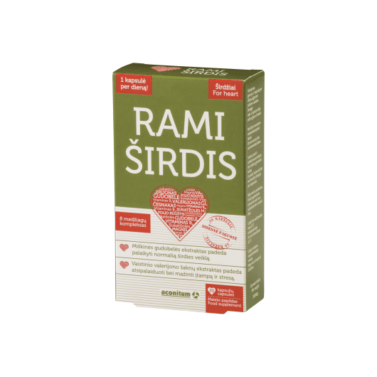 RAMI ŠIRDIS kapsulės N30