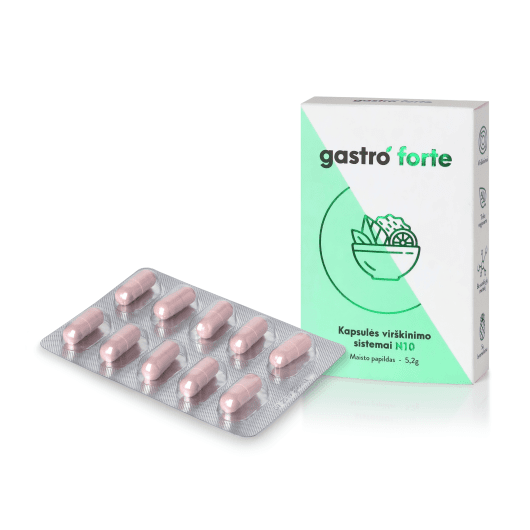 GastroForte kapsulės N10