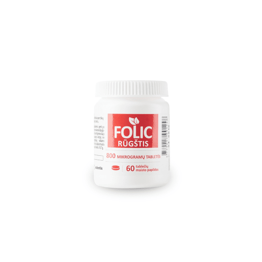 Folio rūgštis 800µg tabletės N60