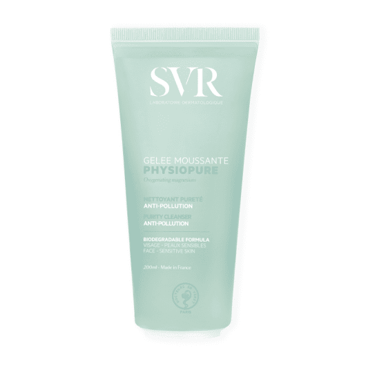 SVR PHYSIOPURE GELÉE MOUSSANTE veido prausiklis jautriai odai, 200 ml