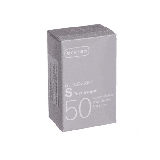 GLUCOCARD S diagnostinės juostelės gliukozės kiekiui nustatyti (nekalibruojamos) N50