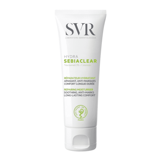 SVR SEBIACLEAR CREME HYDRA drėkinamasis veido kremas riebiai, mišriai odai, 40 ml