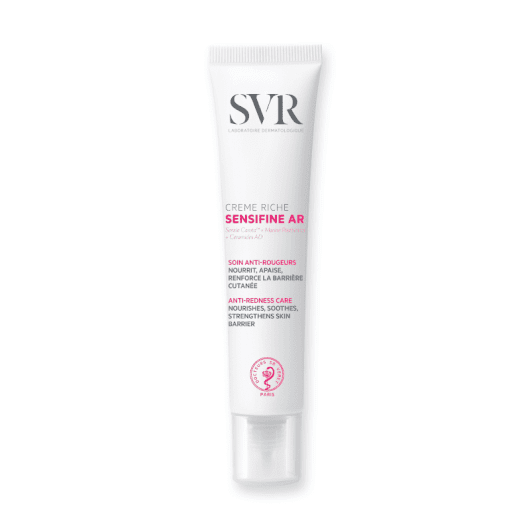 SVR SENSIFINE AR CREME RICHE raminamasis veido kremas į raudonį linkusiai odai, 40 ml
