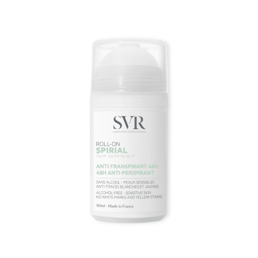 SVR SPIRIAL ROLL'ON rutulinis antiperspirantas nuo prakaitavimo, 50 ml