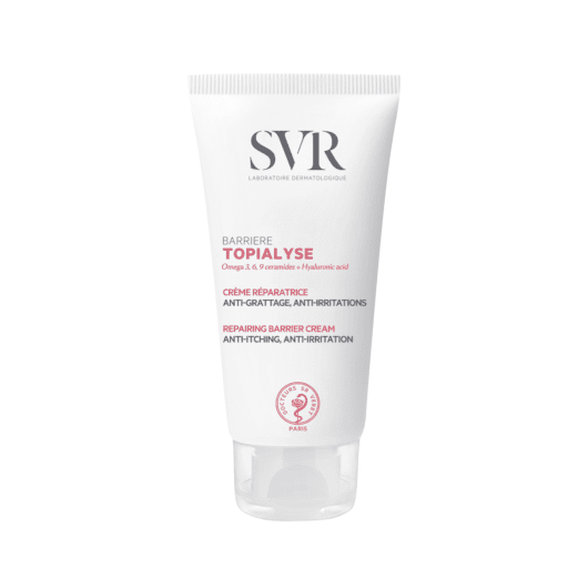 SVR TOPIALYSE BARRIERE rankų ir kūno kremas nuo niežulio ir sudirginimo, 50 ml