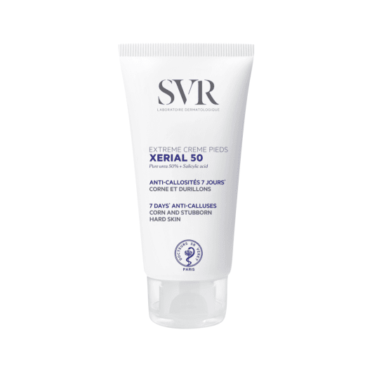 SVR XERIAL 50 EXTREME CREME PIEDS intensyvus pėdų kremas su 50% šlapalo, 50 ml