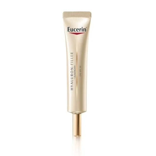 EUCERIN Hyaluron-Filler + Elasticity akių srities kremas SPF 20 brandžiai odai, 15 ml