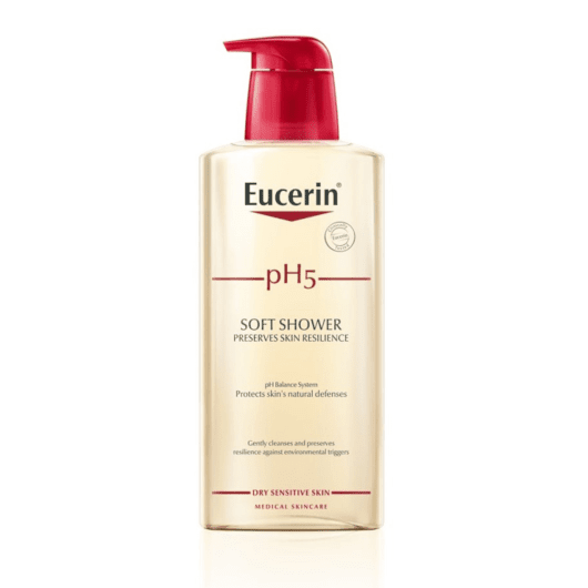 EUCERIN PH5 švelnus dušo gelis sausai, jautriai odai 400 ml