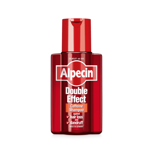 ALPECIN dvejopo poveikio šampūnas su kofeinu nuo pleiskanų ir plaukų slinkimo ALPECIN DOUBLE 200 ml