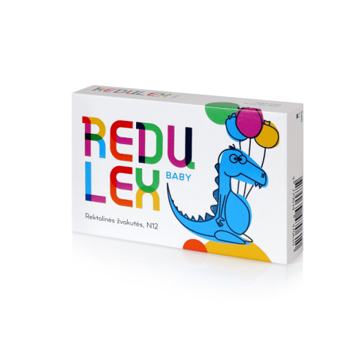Redulex Baby rektalinės žvakutės N12