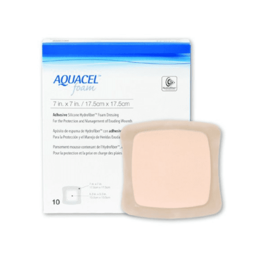 AQUACEL Foam lipnus tvarstis su silikonu 17,5 cm x 17,5 cm, N10