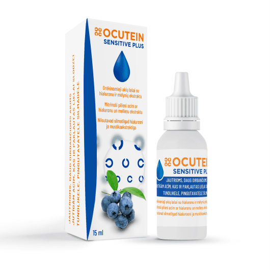 OCUTEIN Sensitive Plus akių lašai 15 ml