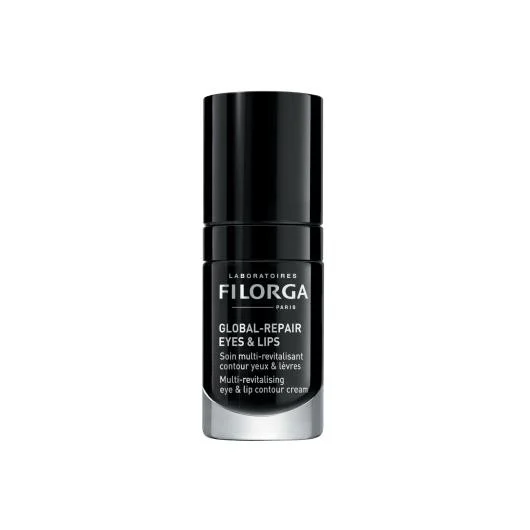 FILORGA paakių ir lūpų srities kremas brandžiai odai GLOBAL-REPAIR EYES & LIPS, 15 ml
