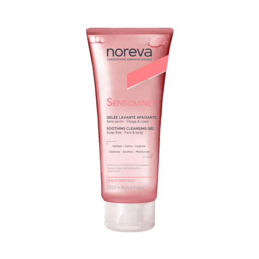 NOREVA raminamasis prausiamasis gelis SENSIDIANE 200 ml