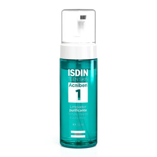 ISDIN valomosios putos riebiai, mišriai veido odai ACNIBEN 150 ml