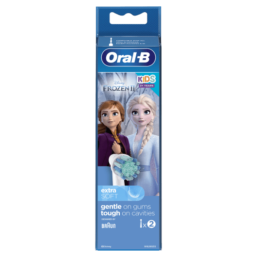 ORAL B FROZEN dantų šepetėlio galvutės Kids Stages, N2