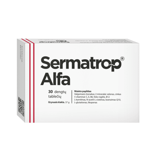 SERMATROP ALFA tabletės, N30