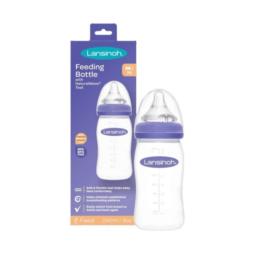 Lansinoh maitinimo buteliukas su žinduku 240 ml