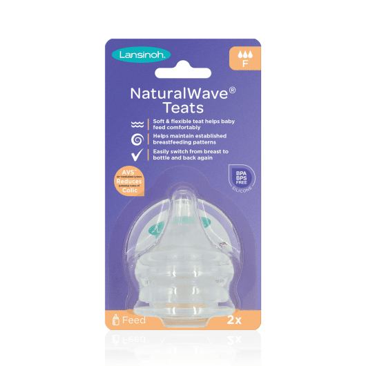 Lansinoh greito pratekėjimo žindukas Fast Flow Natural Wave N2