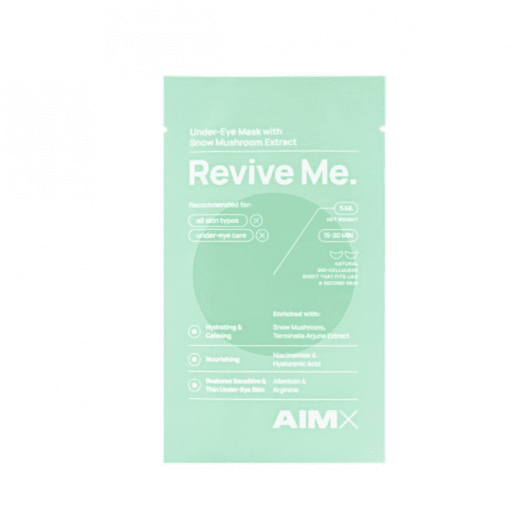 AIMX drėkinanti ir gaivinanti paakių kaukė su hialuronu REVIVE ME 5 ml