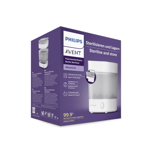 PHILIPS AVENT sterilizatorius kūdikių buteliukams, elektrinis, SCF291/00 (1/791)