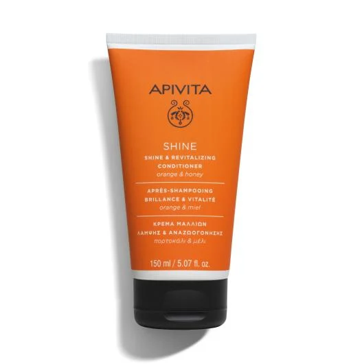 APIVITA, kondicionierius, žvilgesio suteikiantis, 150ml