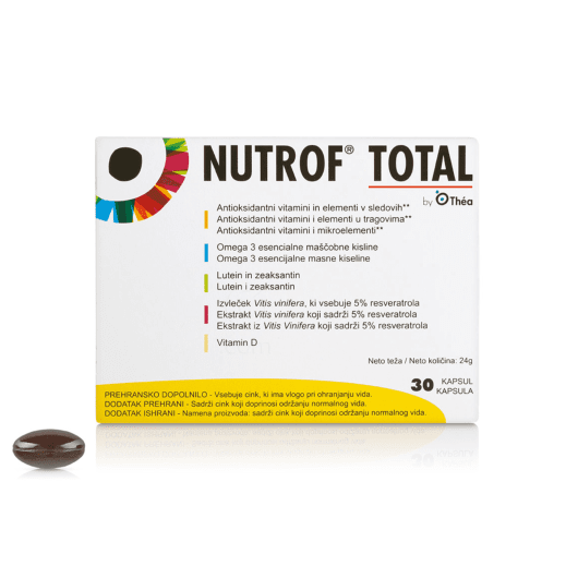 NUTROF Total minkštos kapsulės N30