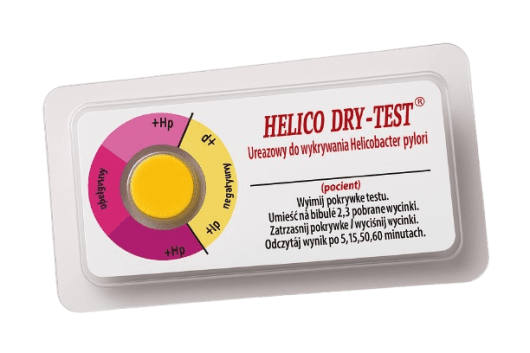 SEMTEX HELICOBACTER PYLORI, Ureazės H.Pylori diagnostikai iš bioptato