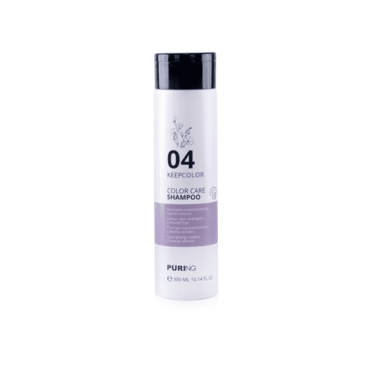 PURING KEEPCOLOR dažytų plaukų šampūnas, 300 ml