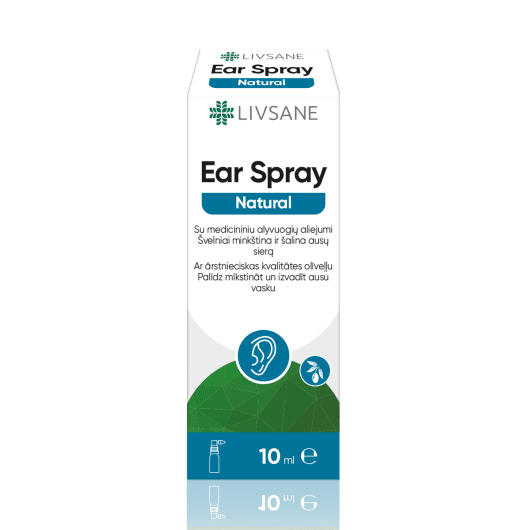 LIVSANE ausų purškalas 10 ml