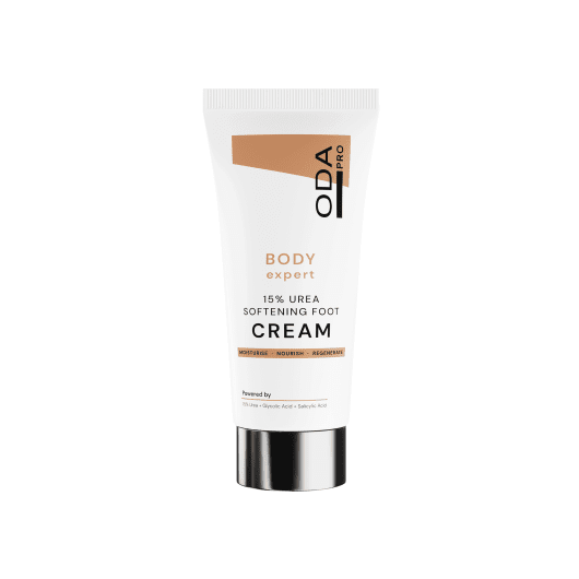 ODA PRO minkštinamasis pėdų kremas su 15% urea 50 ml
