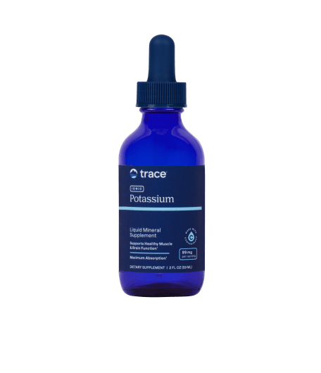 TRACE MINERALS joninio kalio lašai širdžiai 99 mg, 59 ml