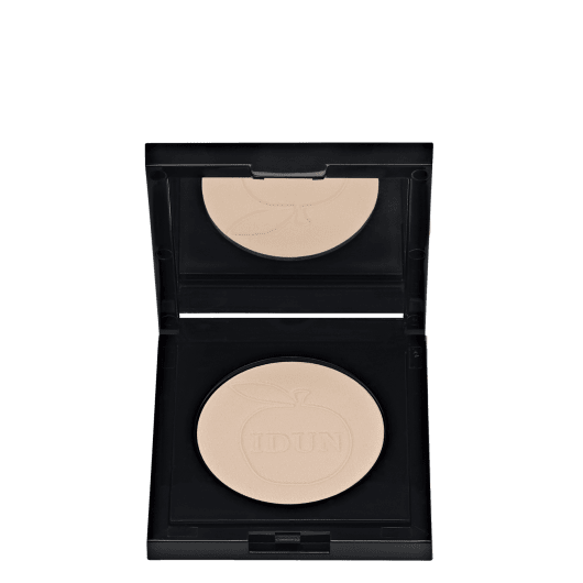 IDUN Minerals kompaktinė pudra skaidri/permatoma Tuva Nr. 1521, 3,5 g