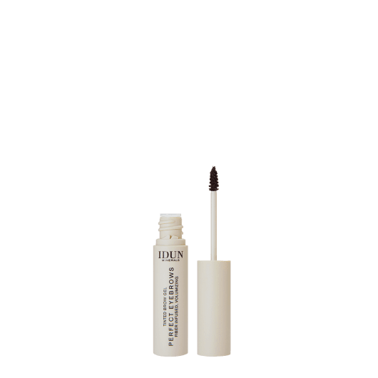 IDUN Minerals atspalvį suteikiantis antakių gelis, tamsus Nr. 5303, 5 ml