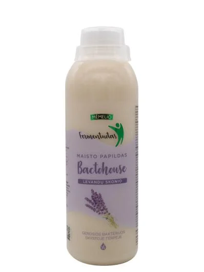MĖMELIO FERMENTUOTAS Bactohouse levandų skonio, 1 L