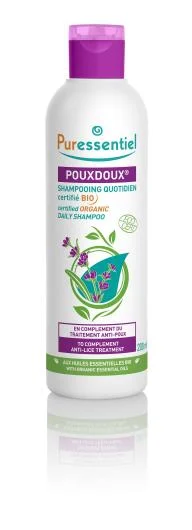 ŠAMPŪNAS „POUXDOUX®“ PAPILDOMA PRIEMONĖ UTĖLĖMS NAIKINTI 