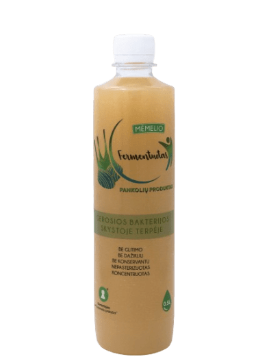 MĖMELIO FERMENTUOTAS pankolių produktas, 500 ml