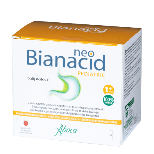 NEOBIANACID Pediatric 775 mg granulės N36