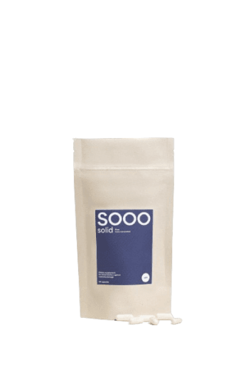 SOOO solid: 99.42% PURITY Trans-Resveratrol papildymas 350 mg, N90
