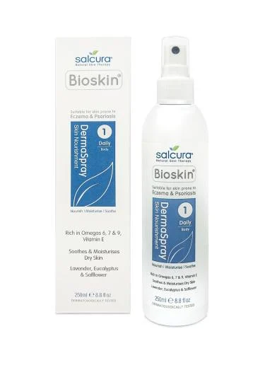 SALCURA, DERMASPRAY, purškiama priemonė sudirgusiai kūno odai, 250ml