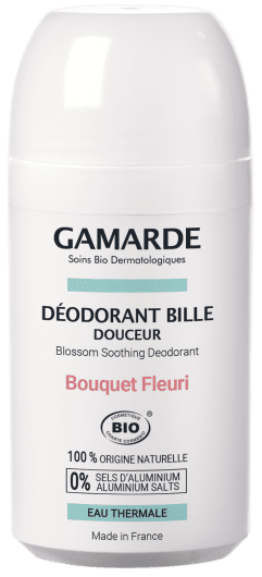 GAMARDE BLOSSOM SOOTHING rutulinis dezodorantas, 50 ml