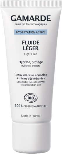 GAMARDE HYDRATATION ACTIVE LIGHT drėkinamasis veido fluidas, 40 g