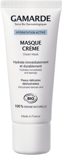 GAMARDE HYDRATATION ACTIVE kreminė veido kaukė, 40 g