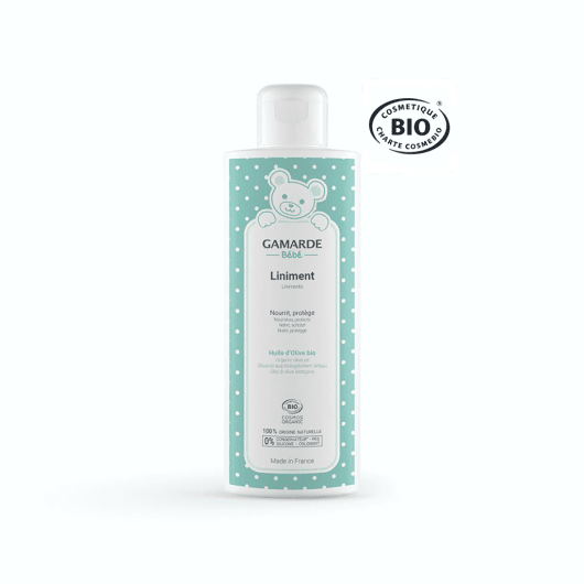 GAMARDE BEBE LINIMENT natūralus valomasis kūno kremas kūdikiams, 400 ml